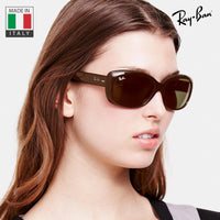 Thumbnail for Ray-Ban RB4101 Jackie Ohh Butterfly Shape Sunglasses With Eyewear Kit Bundle - High Bridge Fit - Ideal Formal and Casual Eyewear - Beach Sunglasses