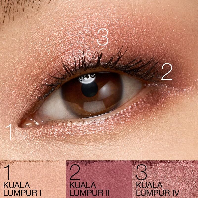 NARS Quad Eyeshadow - Kuala Lumpur, 4 Shades, 0.03 oz. x 4