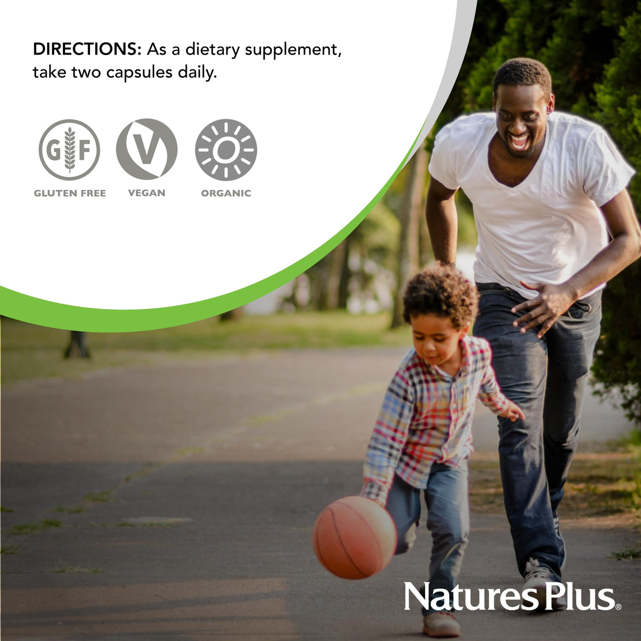NaturesPlus Source of Life Garden Vitamin C - 60 Capsules - Immune System Support - USDA Certified Organic, Non-GMO, Vegan, Gluten Free - 30 Servings