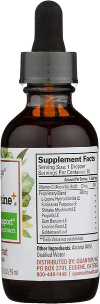Thumbnail for Quantum Super Lysine+ Liquid Extract 2 fl oz (59 ml) Liquid