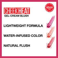 Thumbnail for Maybelline Cheek Heat Gel-Cream Blush Makeup, Lightweight, Breathable Feel, Sheer Flush Of Color, Natural-Looking, Dewy Finish, Oil-Free, Nude Burn, 1 Count