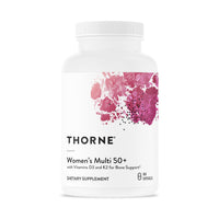 Thumbnail for THORNE Women's Multi 50+ - Comprehensive Daily Multivitamin with Vitamins A, B6, B12, C, D, E, K, Zinc & More - Support Heart, Brain, Bone & Immune Health* - 180 Capsules