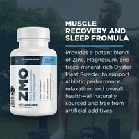 Thumbnail for Transparent Labs ZMO - Muscle Builder for Men & Women with Zinc, Magnesium Glycinate, & Oyster Powder for Muscle Recovery - 60 Count