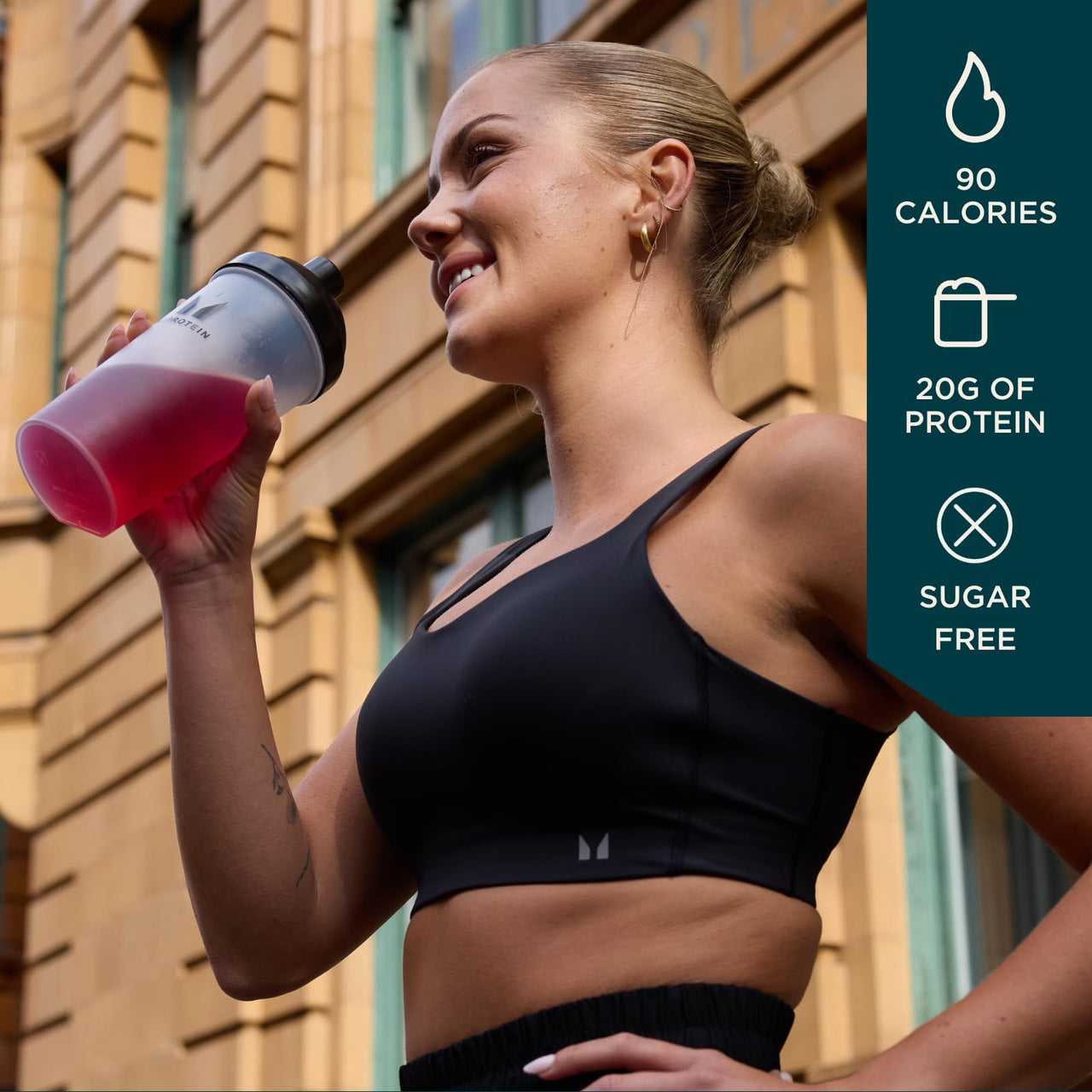 Myprotein Clear Whey Isolate Protein Powder, 20 Servings (1.1lbs) Tropical Dragonfruit, 20g Protein per Serving, Naturally Flavored Drink Mix, Daily Protein Intake for Superior Performance
