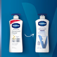 Thumbnail for Vaseline Intensive Care Unscented Advanced Repair Body Lotion - Ultra-Hydrating with Lipids for Extremely Dry Skin, 20.3 oz, Pack of 3