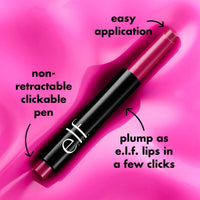 Thumbnail for e.l.f. Pout Clout Lip Plumping Pen, Nourishing Lip Balm For Sheer Color & Shine, Plumps & Moisturizes, Vegan & Cruelty-Free, Wicked Cherry