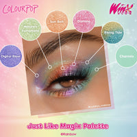 Thumbnail for ColourPop Winx Club Shadow Palette - Pastelle Palette with Metallic and Matte Finishes - High-Pigment Makeup with a Long-Wearing Formula - Just Like Magix (0.58 oz)