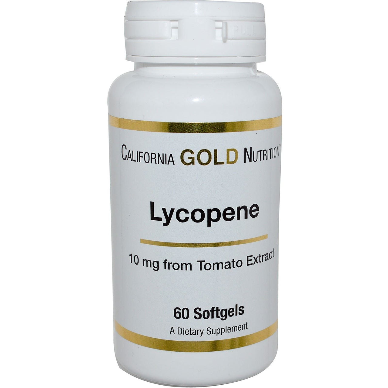California Gold Nutrition, Lycopene, 10 mg, 60 Softgels