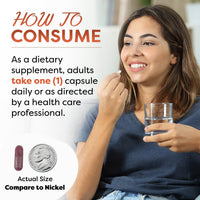 Thumbnail for Best Naturals Bilberry Extract 1000mg Capsule (Non-GMO) Supports Healthy Vision, 90 Count