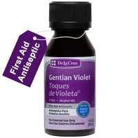 Thumbnail for De La Cruz Gentian Violet - Violeta de Genciana 1% First Aid Antiseptic for cuts, scrapes and Burns, 1 FL OZ