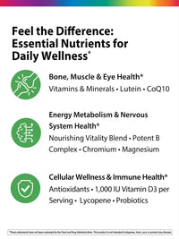 Thumbnail for Rainbow Light - 50+ Mini-Tablet Food-Based Multivitamin - Age-defense Formula Probiotic and Antioxidant Formula; Vitamins and Minerals Support Immune, Heart, Skin, Eye, Bone and Prostate - 180 Tablets