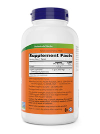 Thumbnail for NOW Foods Organic Spirulina 1000mg Tablets - 300 Count - Non-GMO, Super Green Whole Food Supplement - Double Strength