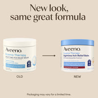 Thumbnail for Aveeno Eczema Therapy Nighttime Itch Relief Balm, Colloidal Oatmeal Formula Instantly Soothes Itchy, Eczema-Prone Skin, Moisturizing Balm for Sensitive Skin, Steroid- & Fragrance-Free, 11 oz