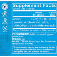 Thumbnail for The Vitamin Shoppe Vitamin E 200IU - Antioxidant Support for Skin Health & Immune Function, Daily Vitamin (100 Softgels)