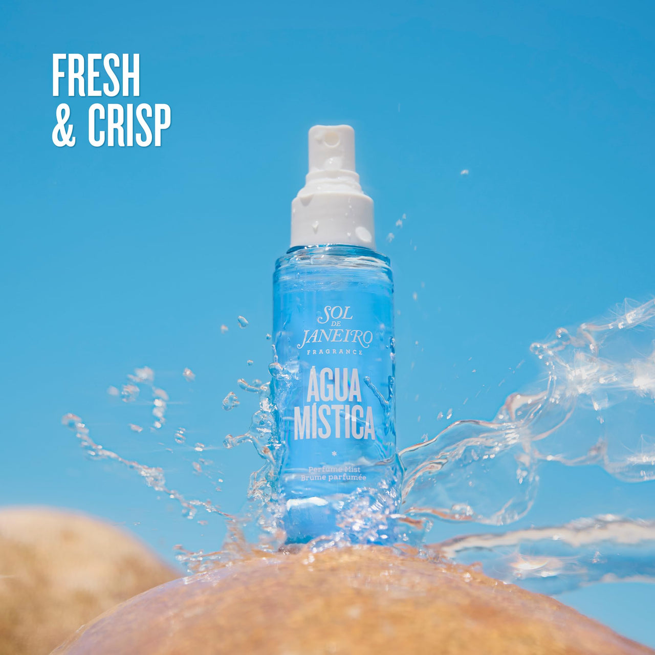 Sol de Janeiro Agua Mistica Hair & Body Perfume Mist Limited Edition Scent 3 fl oz/90 ml Travel-Friendly Fragrance
