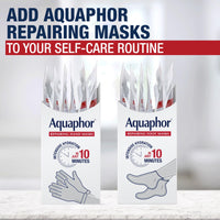 Thumbnail for Aquaphor Repairing Hand Masks, Moisturizing Gloves for Dry Hands, Moisturizer for Dry Skin with Avocado Oil and Shea Butter, Pack of 6