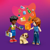 Thumbnail for LEGO Friends Heartlake City Convenience Store Building Toy for Girls & Boys - Pretend Play Set for Kids, Ages 5+ - W/Autumn & Zac Minidolls, 1 Toy Dog, & Accessories - Gift Idea for Birthdays - 42680
