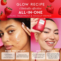 Thumbnail for Glow Recipe Strawberry BHA Serum + Poreless Face Primer for Makeup - Silicone-Free Blurring Matte Primer to Reduce Shine & Prolong Wear - Hybrid Korean Skin Care for Oil Control & Smooth Texture, 30ml