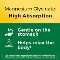 Thumbnail for Nature Made High Absorption Magnesium Glycinate 300mg per 3 Capsules, Magnesium Supplement for Muscle, Heart, Nerve and Bone Support, 90 Magnesium Bisglycinate Capsules, 30 Day Supply