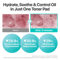 Thumbnail for numbuzin No.1 Toner Pads | Centella Re-Leaf Green Toner Pad | Double-Sided | Centella Asiatica, Heartleaf, Licorice Root | Calming, Hydrating, Exfoliating | 70 Pads/6.42 fl. oz.