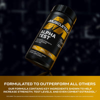 Thumbnail for MuscleTech Testosterone Booster for Men, AlphaTest - T-Boost Mens Supplement with Tribulus Terrestris & Boron - Daily Male Gym Workout Supplements for Muscle Growth, Stamina & Energy - 120 Pills