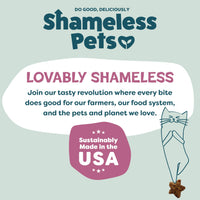 Thumbnail for Shameless Pets Crunchy Cat Treats - Kitty Treats for Cats with Digestive Support, Natural Kitten Treats with Real Chicken, Healthy Flavored Feline Snacks - Cran You Say Chicken, 1-Pk