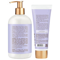 Thumbnail for Shea Moisture Baby Care Set – Relaxing Nighttime Shampoo & Bath Milk + Body Cream for Delicate Skin, Manuka Honey & Lavender (2 Piece Set)