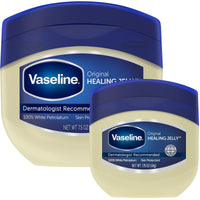 Thumbnail for Vaseline Original Petroleum Jelly Variety Pack, 2 Sizes (7.5 Oz & 1.75 Oz) – Hypoallergenic Skin Protectant, Unscented Healing Ointment for Beauty & Personal Care