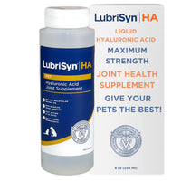 Thumbnail for LubriSynHA Hyaluronic Acid Hip & Joint Care Supplement for Dogs, Cats & Horses – Liquid Oral HA for Pets – Joint Support Supplement Promotes Mobility, Flexibility, Cartilage Health & Comfort – 8oz