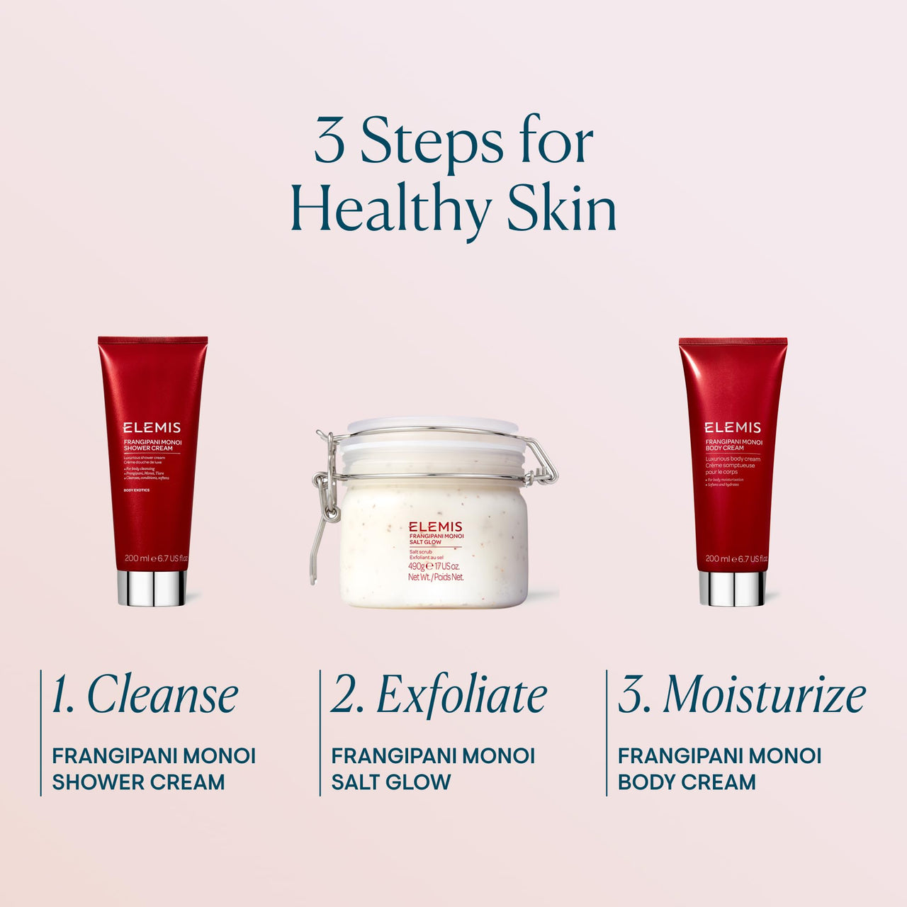 ELEMIS Frangipani Monoi Body Cream, Luxurious Body Cream, 6.7 Fl Oz