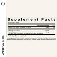 Thumbnail for Codeage Liposomal CoQ10 Supplement - 125 mg Coenzyme Q10 with Vitamin E Isomers Tocopherols - 2-Month Supply - 1 Capsule Per Serving - Liposomal Delivery - Vegan, Non-GMO, Gluten-Free - 60 Capsules
