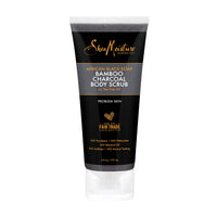 Thumbnail for SheaMoisture African black soap bamboo charcoal body scrub exfoliate, 6 Ounce