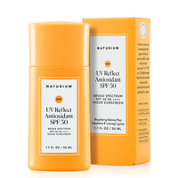 Thumbnail for Naturium UV Reflect Antioxidant, Broad Spectrum SPF 50 PA ++++ Sheer Sunscreen, Lightweight Face & Skin Protector with Soft Matte Finish, 1.7 oz