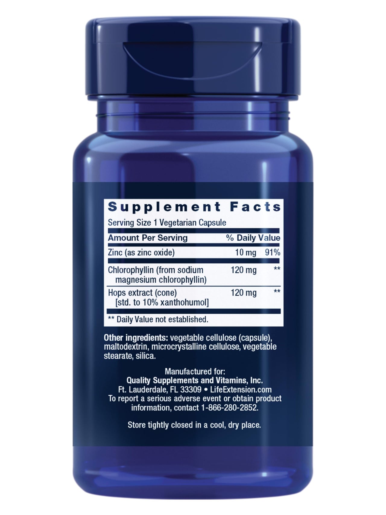 Life Extension DNA Protection Formula, DNA Health Support, Nutrition Focused, antioxidants, Hops, chlorophyllin, zinc, Once-Daily, Gluten-Free, Non-GMO, 60 softgels