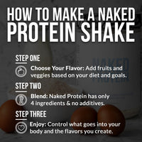 Thumbnail for NAKED Protein Powder Blend - Egg, Whey and Casein Protein Blend