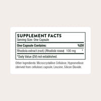 Thumbnail for THORNE - Rhodiola - Botanical Supplement for Stress Relief - Enhances Sleep and Mental Focus* - 60 Capsules