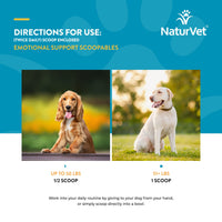 Thumbnail for NaturVet Scoopables Emotional Support for Dogs - Daily Calming Aid Promotes 24/7 Normal, Calm Behavior - Hickory Smoked Bacon Flavored | 11oz Bag