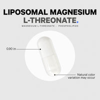 Thumbnail for Codeage Liposomal Magnesium L-Threonate Supplement, Patented Magtein Magnesium Threonate for Brain Health, Memory and Cognitive Function Support, Bioavailable, Non-GMO - 90 Capsules