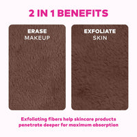 Thumbnail for The Original MakeUp Eraser PRO, Effortlessly Remove All Makeup Using Only Water, Including Waterproof Mascara, Eyeliner, Foundation, Lipstick, Sunscreen,and More! Mocha, 1ct.