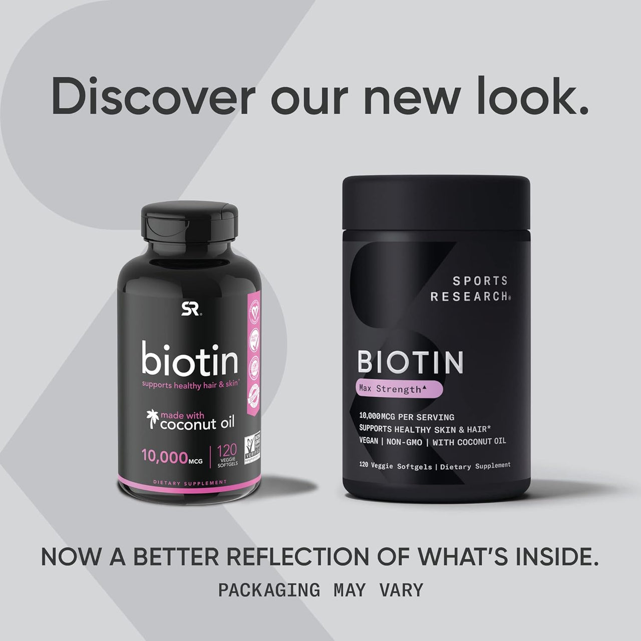 Sports Research Vegan Biotin 10,000mcg Softgels