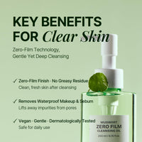 Thumbnail for Orien Mugwort Zero Film Cleansing Oil 6.76 fl.oz. 200ml ㅣDaily Makeup Blackhead Removal No pore clogging Korean skincare double cleansing