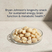 Thumbnail for Blueprint Bryan Johnson Raw Macadamia Nuts - No Palm Oil - Keto and Low Carb Snack - No Added Sugar, Vegan, Non GMO, Keto and Paleo Friendly (4 Ounces)