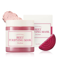 Thumbnail for I’m From Beet Purifying Mask, Deep moisturizing wash-off clay mask,1.5% red beet enzyme, clean the pores and control sebum, soothing effect for dry, dull, sensitive skin - 3.88oz (110g)