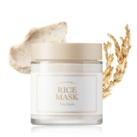 Thumbnail for I'm from Rice Mask 3.88 Oz, Gentle Exfoliating Wash Off Facial Mask for Dull, Rough Skin, Pore Clearing, Remove Dead Skin Cells, Uneven Skin Tone, Smooth Skin, Moiustirinzg, Radiant