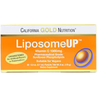 Thumbnail for California Gold Nutrition LiposomeUP, Liposomal Vitamin C, 1,000 mg, 30 Packets, 0.2 oz (5.7 ml) Each