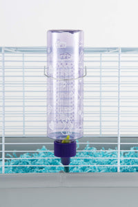Thumbnail for Lixit Standard Cage Water Bottles for Rabbits, Ferrets, Guinea Pigs, Hamsters, Rats, Mice and Other Small Animal's (8 Ounce, Purple)