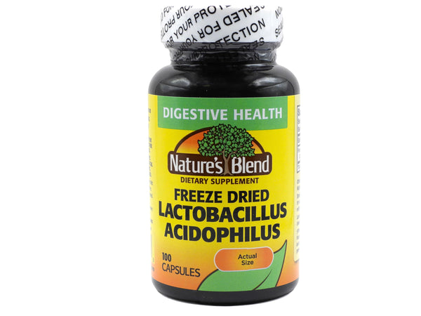 Freeze Dried Lactobacillus Acidophilus 100 Caps