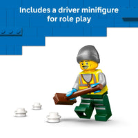 Thumbnail for LEGO City Snowplow Truck Building Toy for Kids - Pretend Play Vehicle for Boys & Girls, Ages 5+ - Toy Truck W/Movable Plow & Driver Minifigure - Gift Idea for Birthdays - 60490