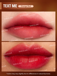 Thumbnail for SHEGLAM Soft Haze Lip Blur Waterproof Liquid Lipstick Matte Transfer-Proof Lip Tint Lasting Super Stay Lip Stain-Text Me