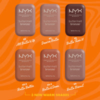Thumbnail for NYX PROFESSIONAL MAKEUP Matte Buttermelt Bronzer, Longwear Face Makeup with Up to 12 Hours of Wear, Vegan Formula - Butta Biscuit (Medium Rosy Warm)